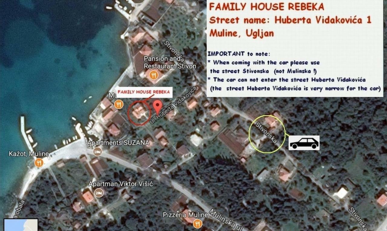 Family House Rebeka Daire Ugljan Dış mekan fotoğraf